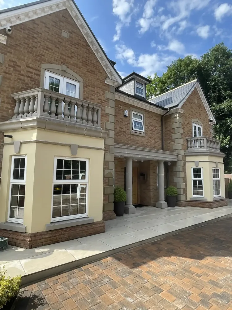 Monocouche render Worrall S35 Sheffield — Victorian terrace by P&R Solutions